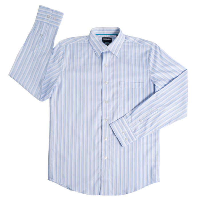 Wrangler Men's Cody Johnson Stripe Button Down Shirt