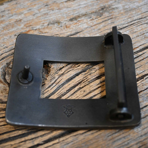 Turtle Jones Silver Mounted Key Hole w/Flower Motif Belt Buckle ACCESSORIES - Additional Accessories - Buckles Turtle Jones