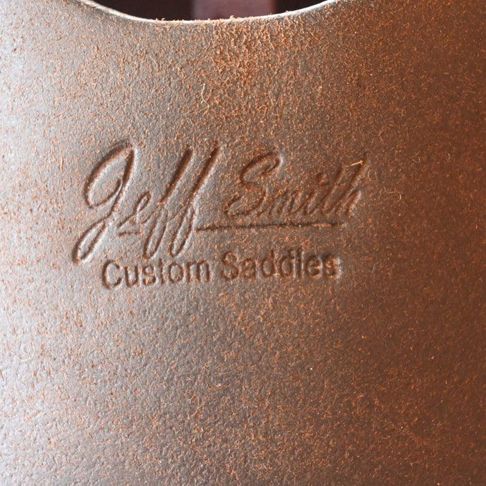 15" USED JEFF SMITH BUSTER WELCH RANCH CUTTER SADDLE Saddles - Used Jeff Smith