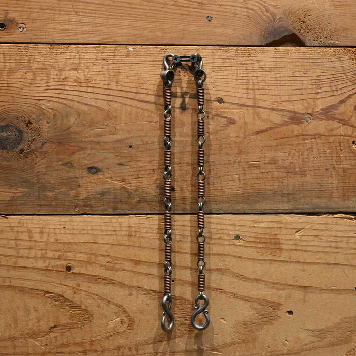 Rein Chains Handmade by J. Rice 11.5" Coil Link RC009 Tack - Reins Jedidiah Rice