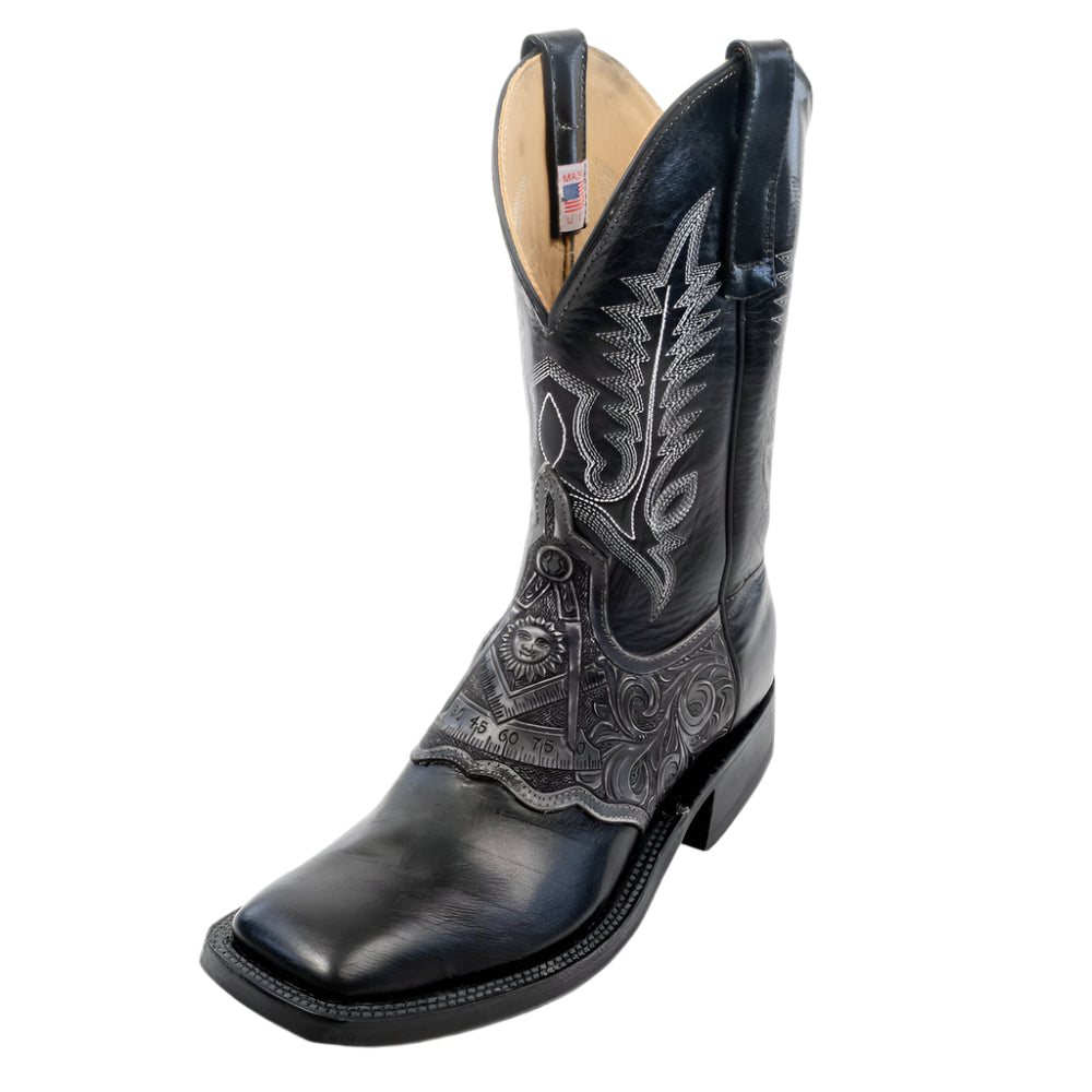 Anderson Bean Men's Past Master Square Toe Boot - Teskey's Exclusive MEN - Footwear - Western Boots Anderson Bean Boot Co.