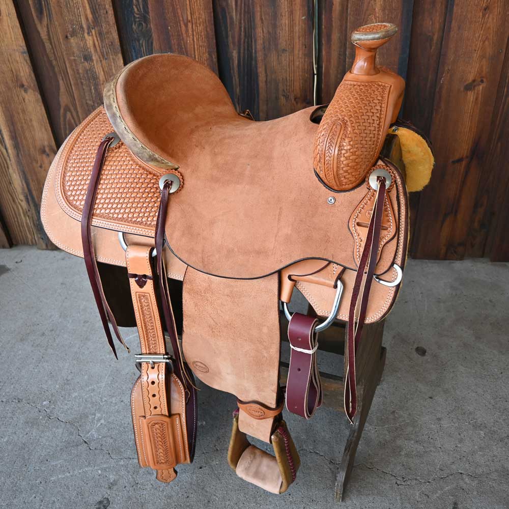 16" TESKEY'S RANCH SADDLE Saddles TESKEY'S SADDLERY LLC   