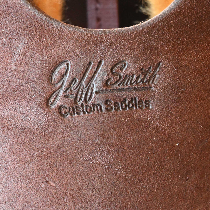 16" USED JEFF SMITH BUSTER WELCH RANCH CUTTER SADDLE