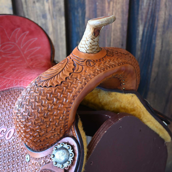 14" USED COWBOY CLASSIC BARREL SADDLE