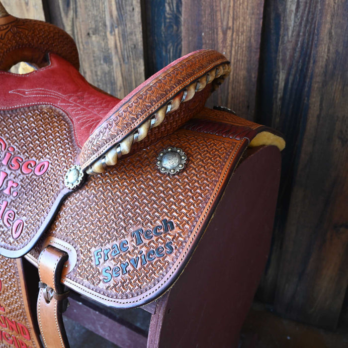 14" USED COWBOY CLASSIC BARREL SADDLE