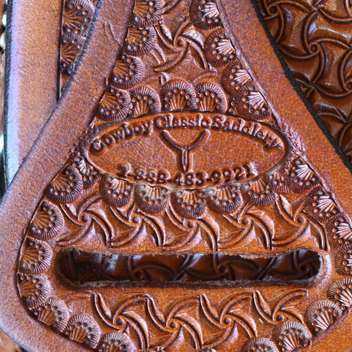 14" USED COWBOY CLASSIC BARREL SADDLE