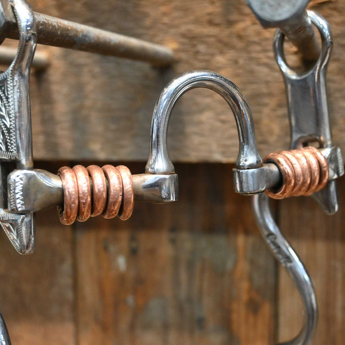 Cutrell Silver Mounted Correction with Copper Rings Bit