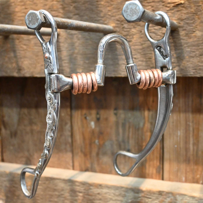 Cutrell Silver Mounted Correction with Copper Rings Bit