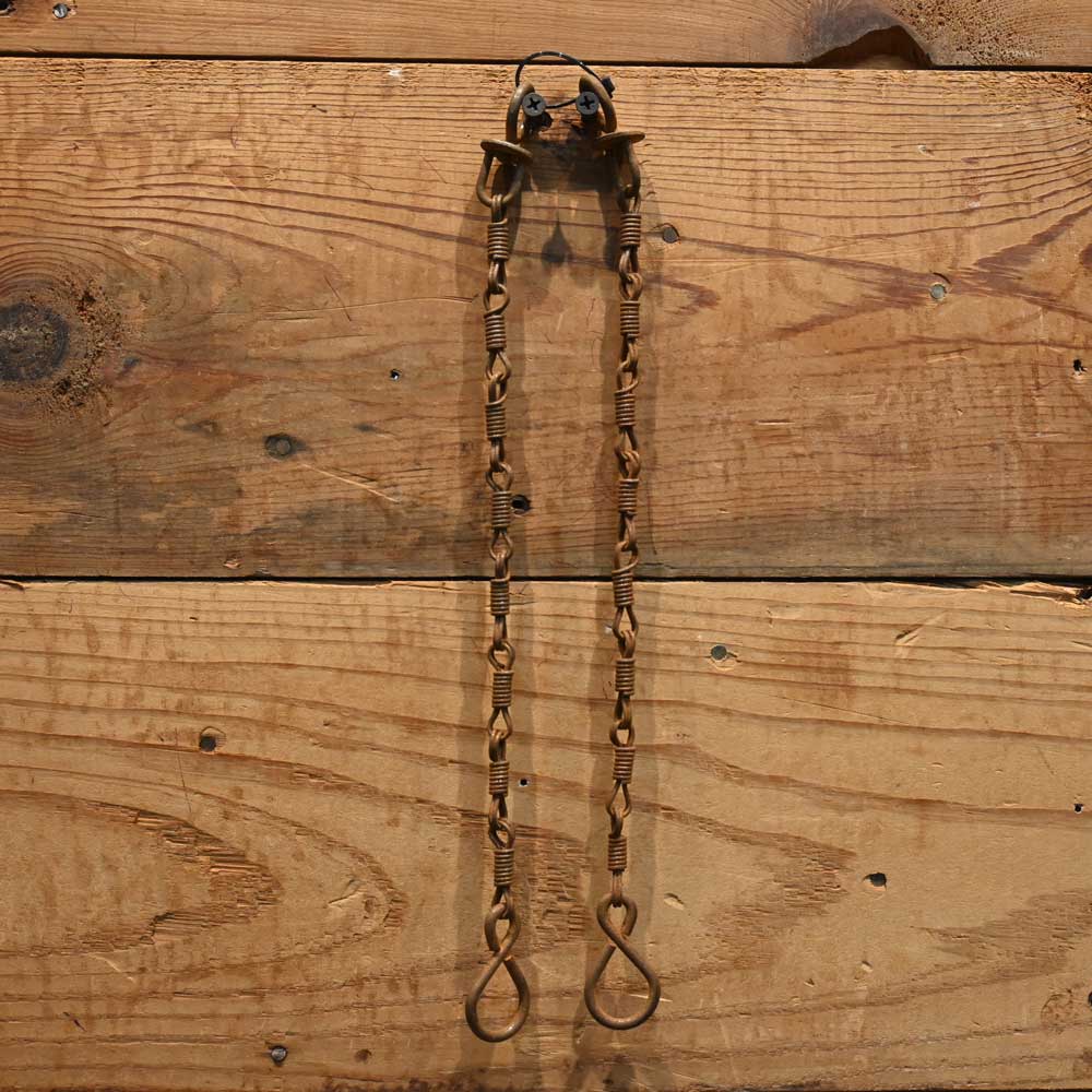 12.5"  Rust Coil Links Rein Chains RC033 Tack - Reins MISC   