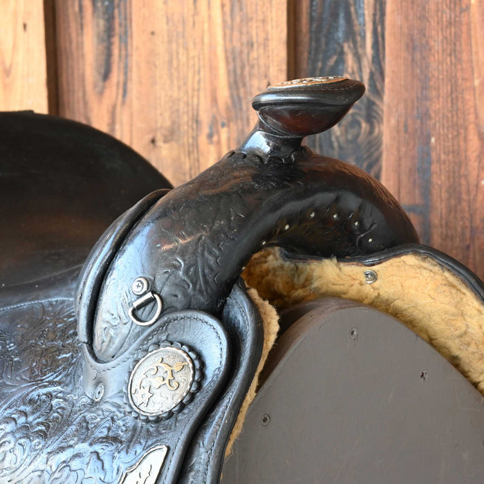 15.5" USED CIRCLE Y SHOW SADDLE