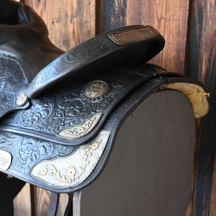 15.5" USED CIRCLE Y SHOW SADDLE