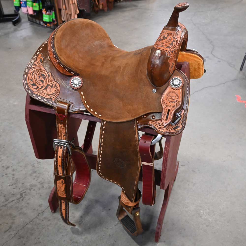 15" DEMO JEFF SMITH MARY WALKER BARREL SADDLE Saddles Jeff Smith