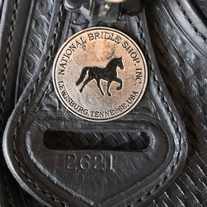 16" USED NATIONAL BRIDLE TRAIL SADDLE