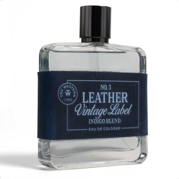 Leather Small Batch No. 3 Indigo Blend Cologne, 3.4oz