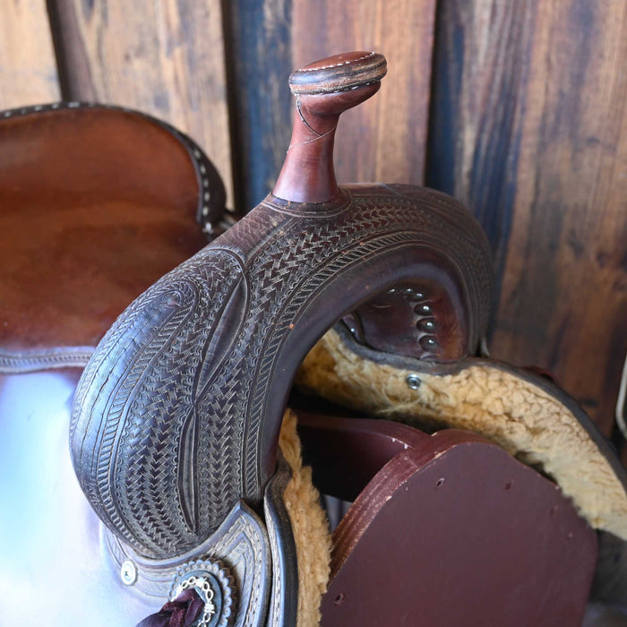 16" USED H & H CUTTING SADDLE