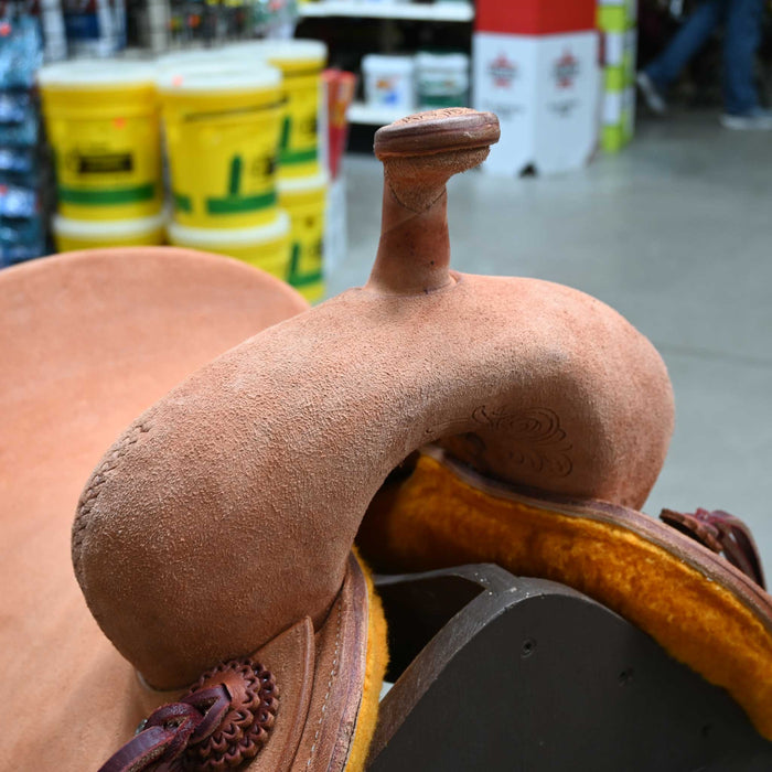 15.5" AUSTIN VALIMONT RANCH CUTTER SADDLE