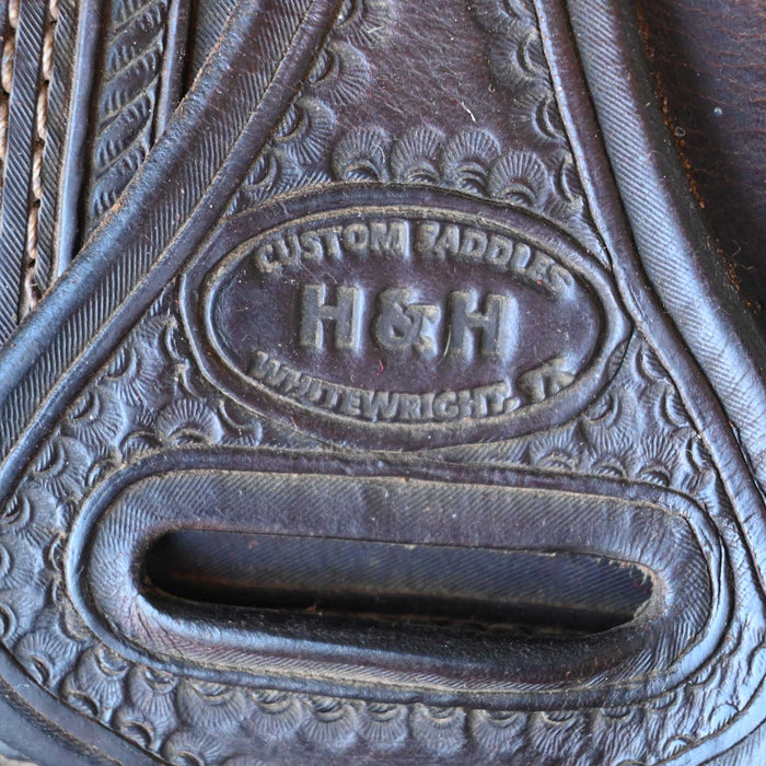 16" USED H & H CUTTING SADDLE