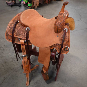 16" DEMO JEFF SMITH CUTTING SADDLE Saddles Jeff Smith