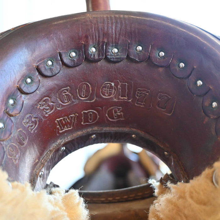 16" USED H & H CUTTING SADDLE