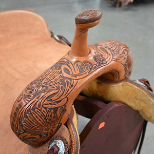 16" DEMO JEFF SMITH CUTTING SADDLE Saddles Jeff Smith