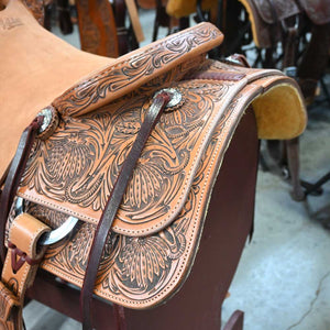 16" DEMO JEFF SMITH CUTTING SADDLE Saddles Jeff Smith