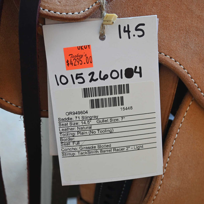 14.5" MARTIN STINGRAY BARREL SADDLE