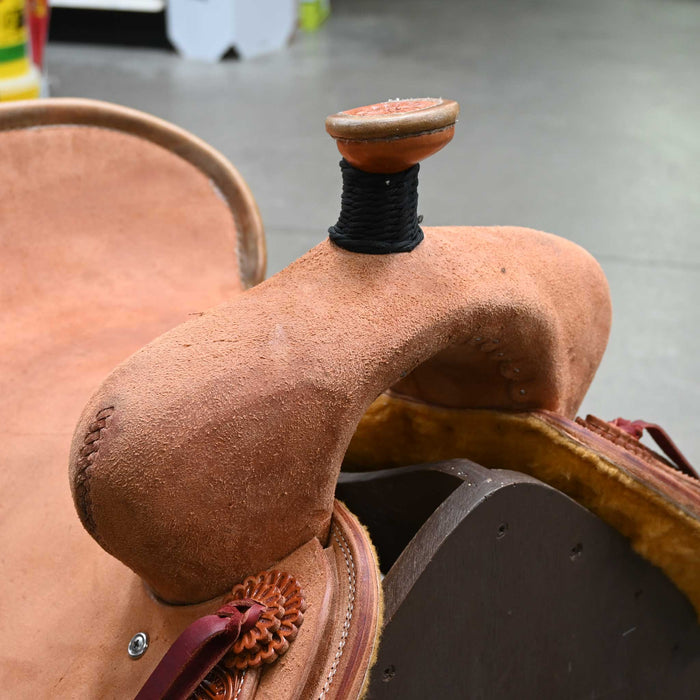 15.5" TESKEY'S RANCH ASSOCIATION SADDLE