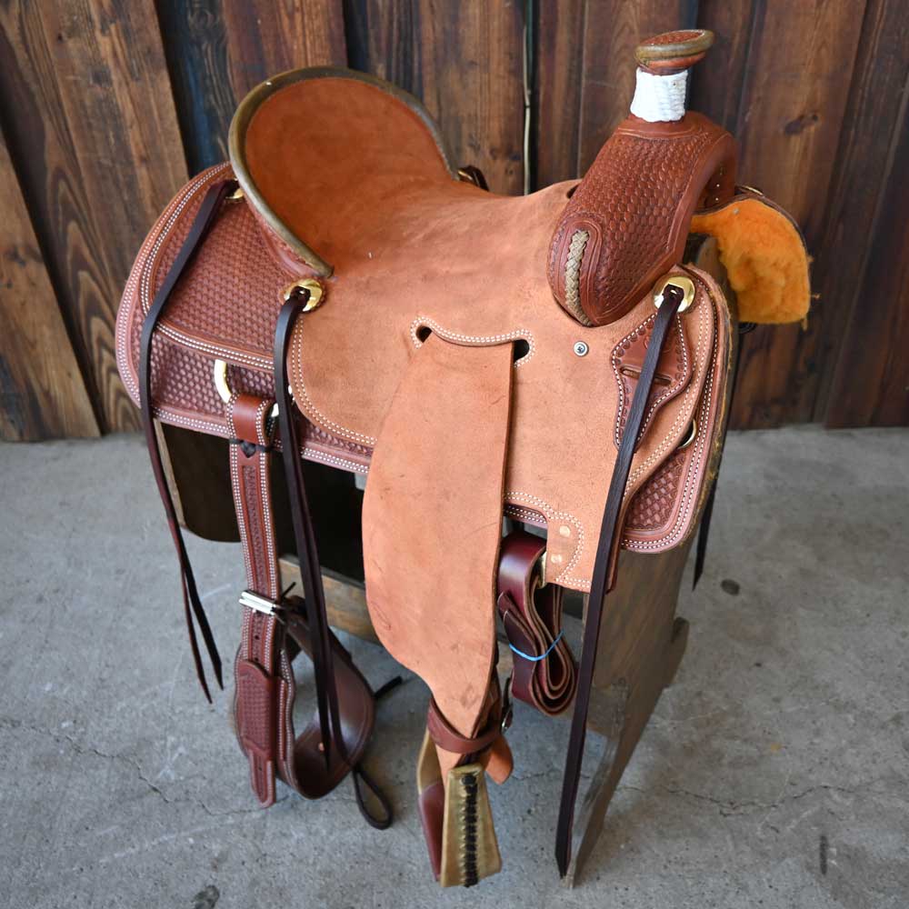 15.5" TESKEY'S RANCH ASSOCIATION SADDLE Saddles TESKEY'S SADDLERY LLC   