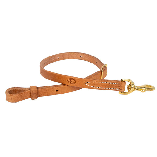 Teskey's Pony Leather Tie Down Tack - Nosebands & Tie Downs Teskey's