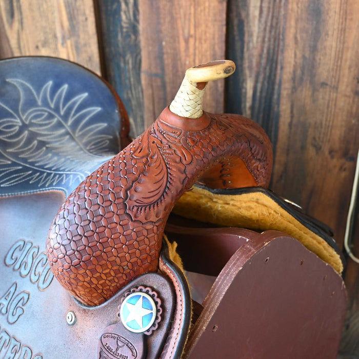 14" USED COWBOY CLASSIC BARREL SADDLE
