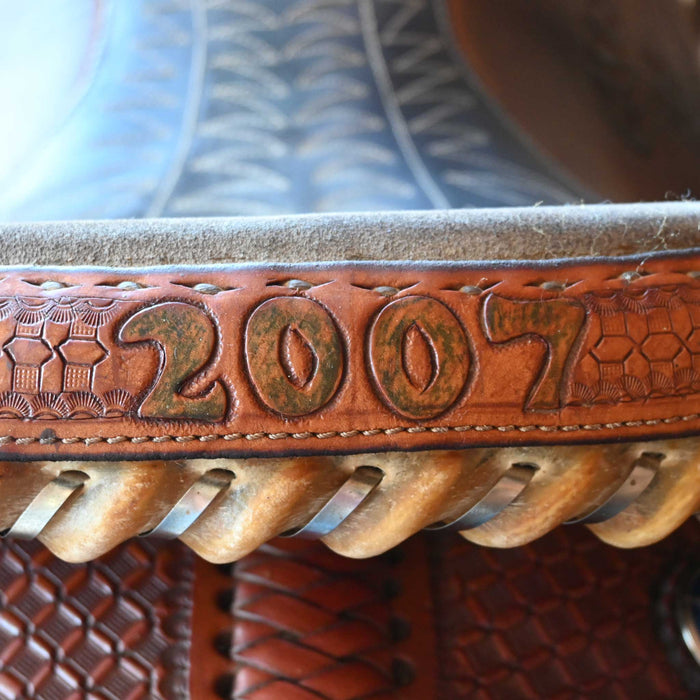 14" USED COWBOY CLASSIC BARREL SADDLE