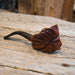 Hand Carved Briar Wood Indian Head Pipe Collectibles misc