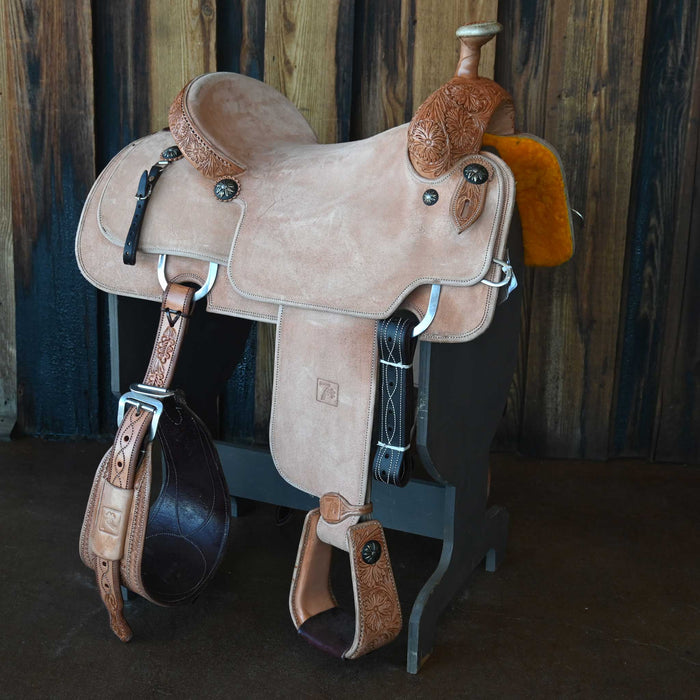 16" SEVEN TEAM ROPING SADDLE