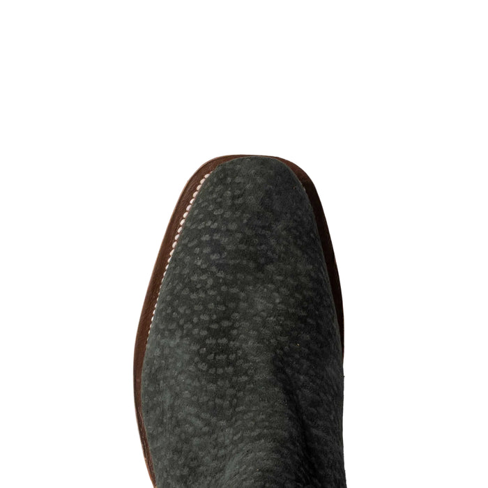 Rios of Mercedes Men's Cutter Toe Grey Carpincho Boot