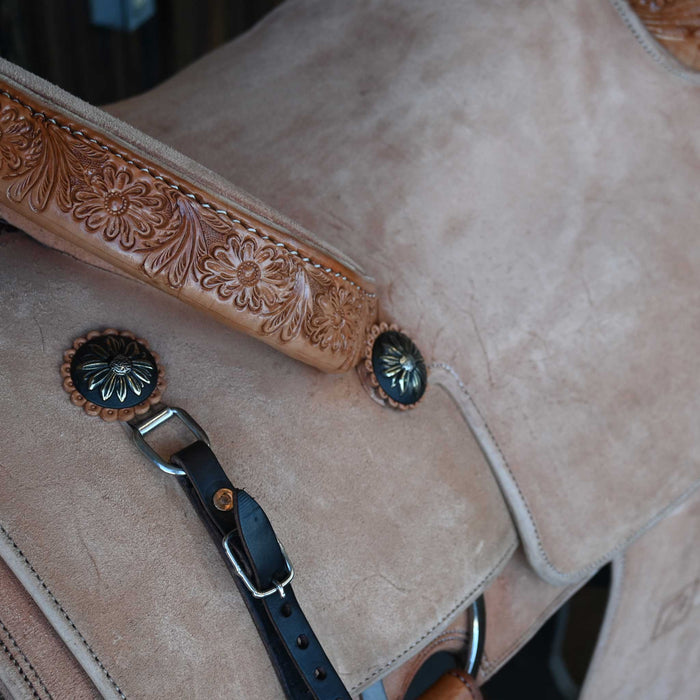 16" SEVEN TEAM ROPING SADDLE