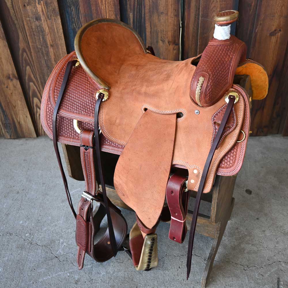 15" TESKEY'S RANCH ASSOCIATION SADDLE Saddles TESKEY'S SADDLERY LLC   