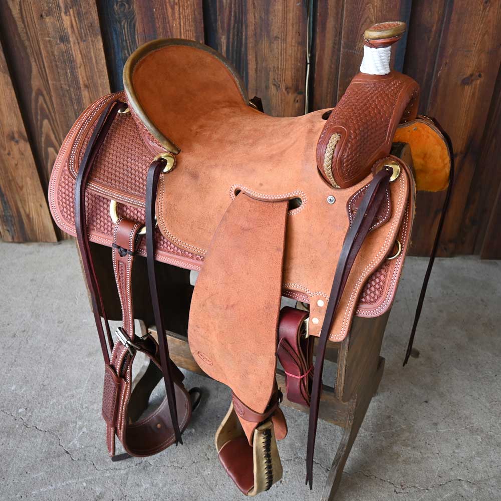 16" TESKEY'S RANCH ASSOCIATION SADDLE Saddles TESKEY'S SADDLERY LLC   