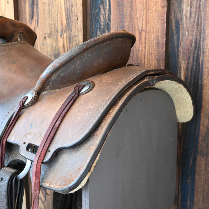 14.5" USED TWISTER RANCH SADDLE