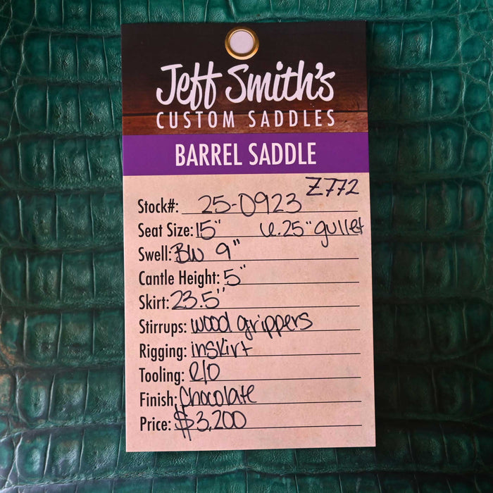 15" USED JEFF SMITH BARREL SADDLE