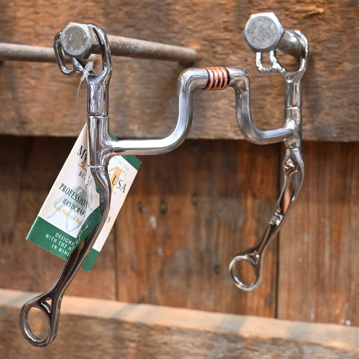 Myler USA Style #6 Hinge Port Square Bars Bit MB036