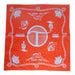 Teskey's Circle T Bandana - Red/Light Blue TESKEY'S GEAR - Small Accessories Teskey's