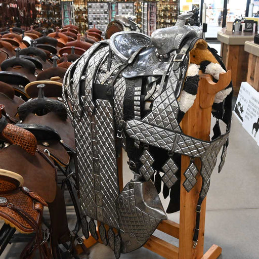 Edward H. Bohlin Silver Mounted Parade Saddle Collectibles Edward H. Bohlin