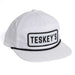 🎁 Teskey's Patch Rope Cap - White/Black (100% off) Teskey's