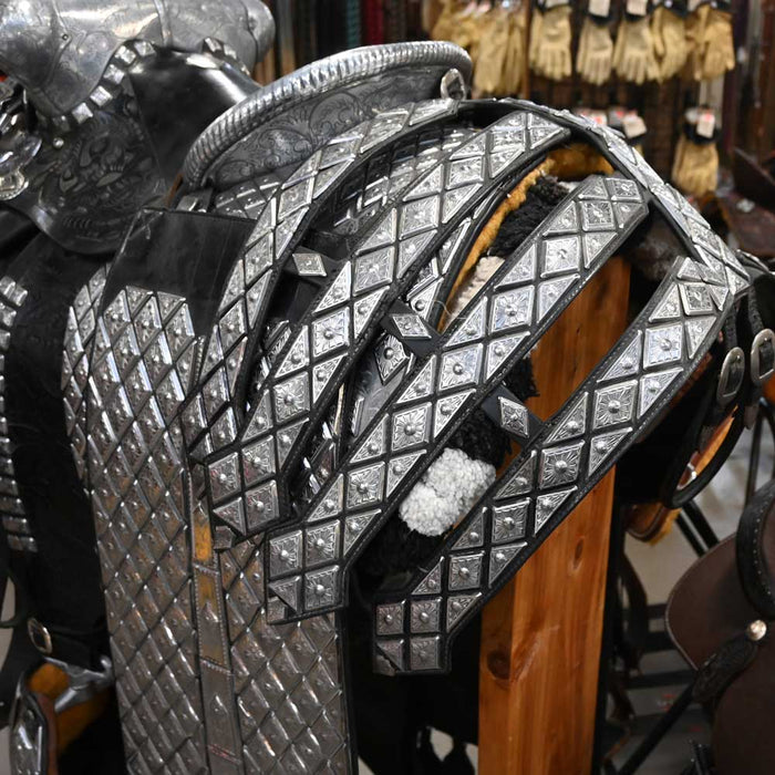 Edward H. Bohlin Silver Mounted Parade Saddle Collectibles Edward H. Bohlin