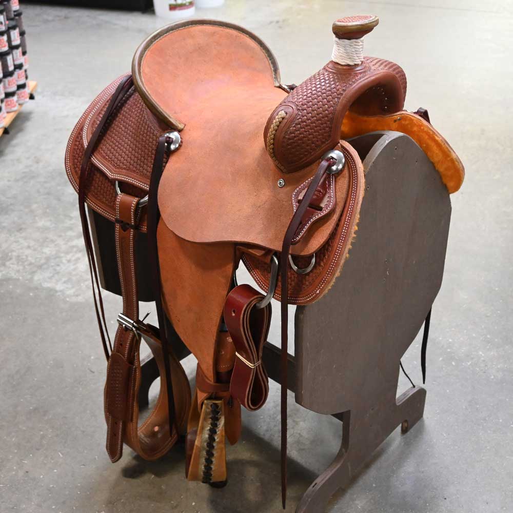 14.5" TESKEY'S RANCH ASSOCIATION SADDLE Saddles TESKEY'S SADDLERY LLC