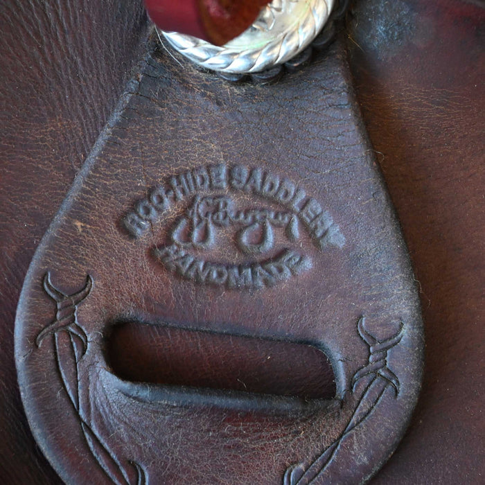 16" USED ROO HIDE CUTTING SADDLE