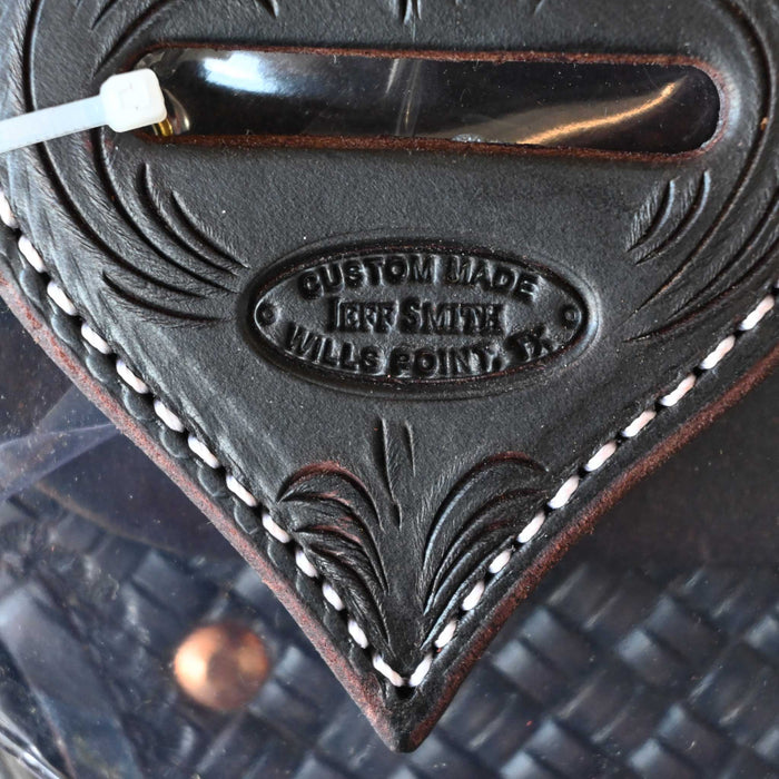16" USED JEFF SMITH BUSTER WELCH CUTTING SADDLE