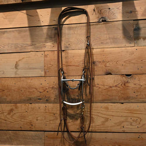 Bridle Rig - Sliester Shanked Snaffle Bit SBR419 Sale Barn Sliester   