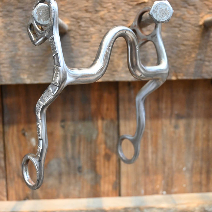 Ricky Trammell Silver Mounted Solid Port Bit Tack - Bits Ricky Trammell