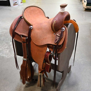 14.5" TESKEY'S RANCH ASSOCIATION SADDLE Saddles TESKEY'S SADDLERY LLC